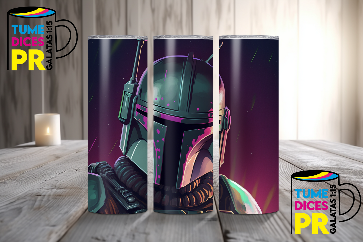MANDALORIAN Skinny Tumbler