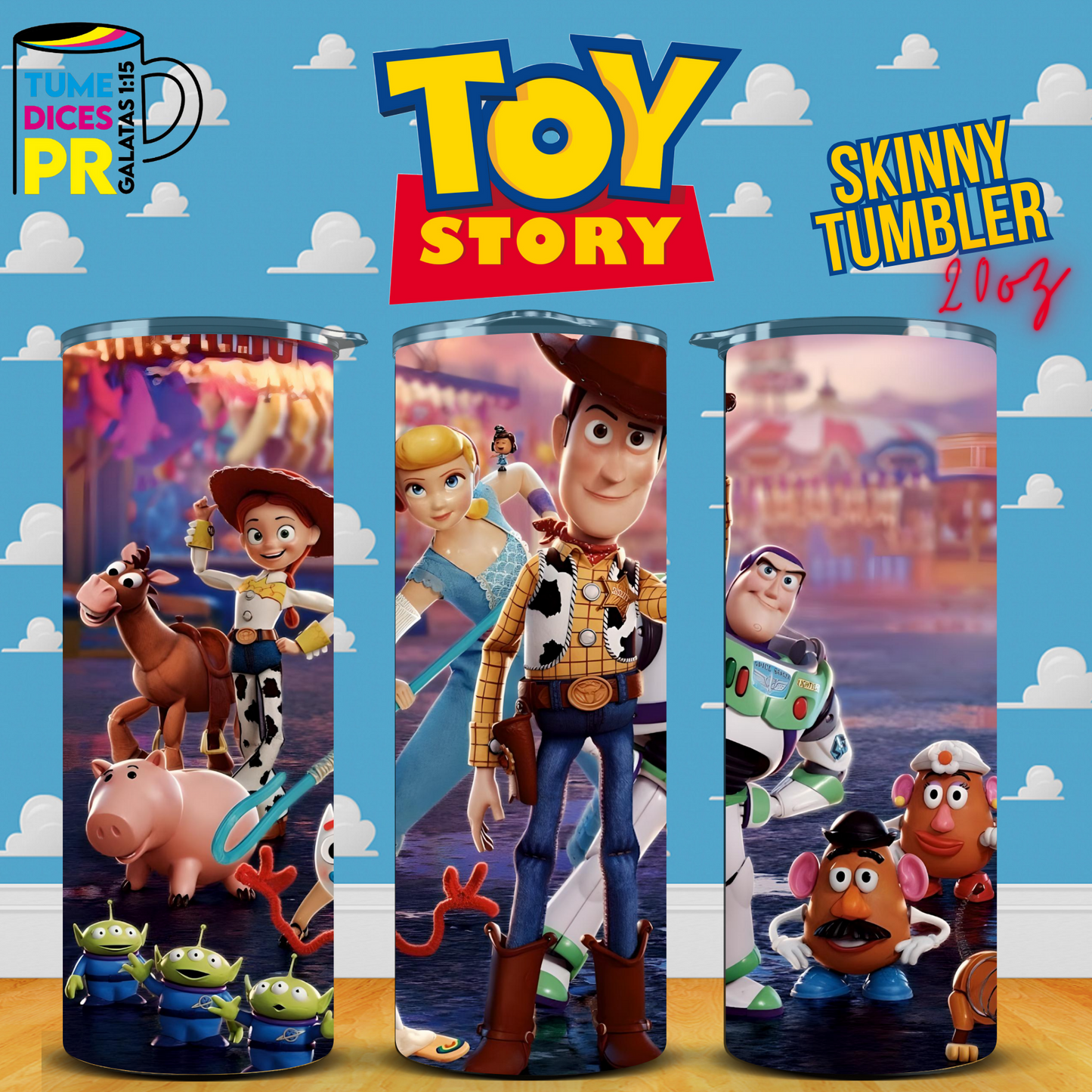 TOY STORY Skinny Tumbler