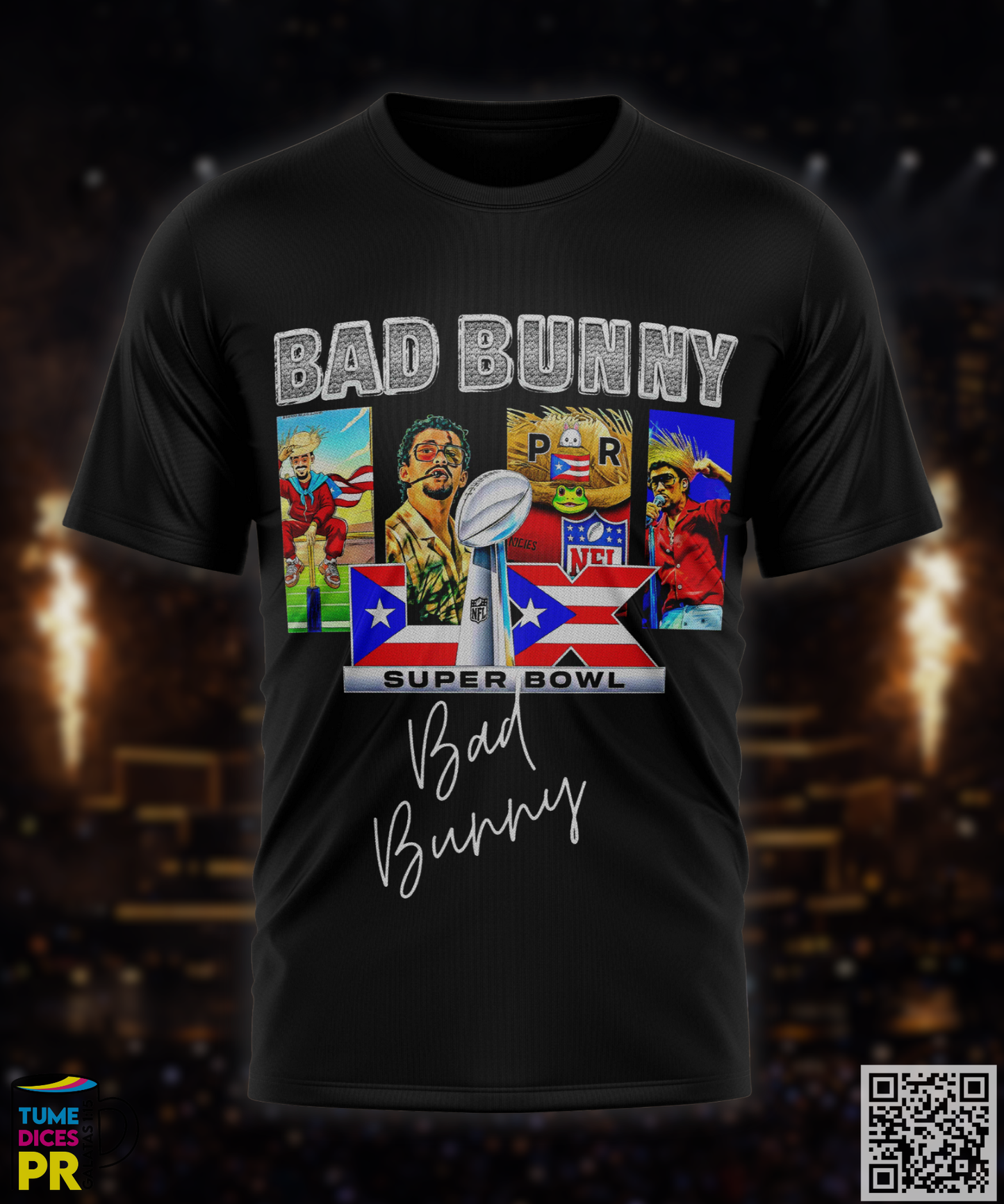 HALFTIME SHOW BAD BUNNY Camisetas