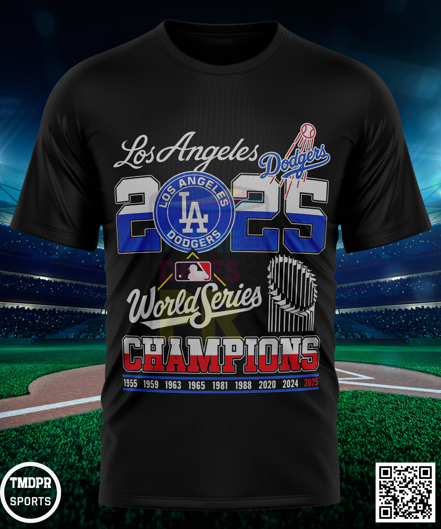 LA DODGERS Camisetas