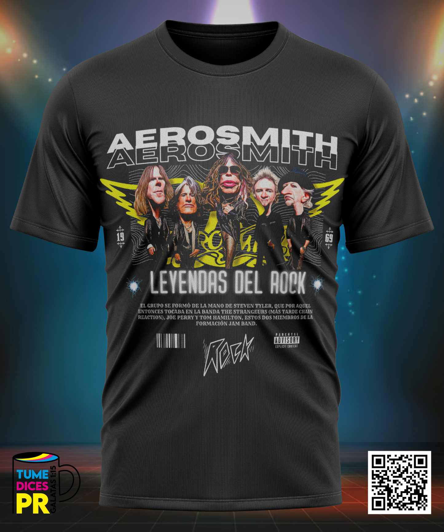 AEROSMITH Camiseta