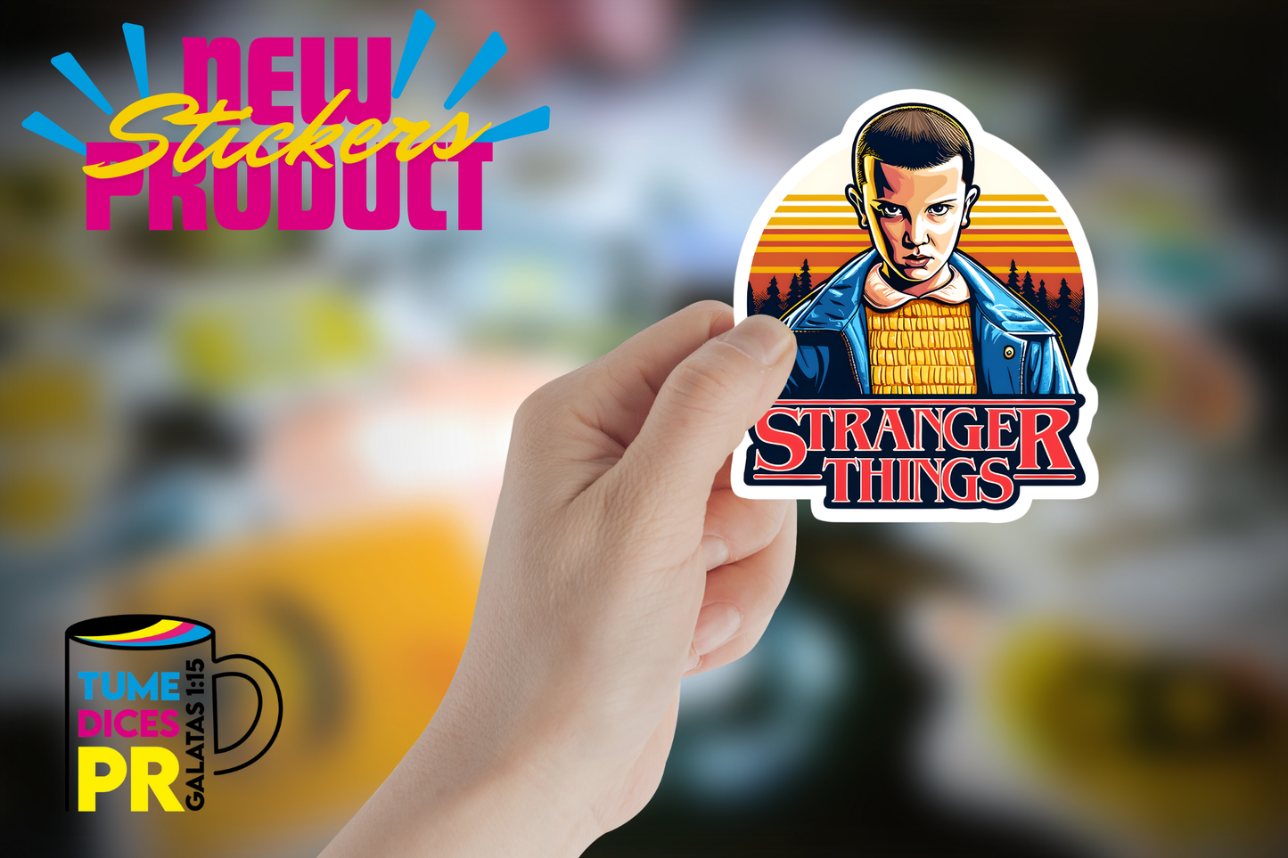 STRANGER THINGS Stickers