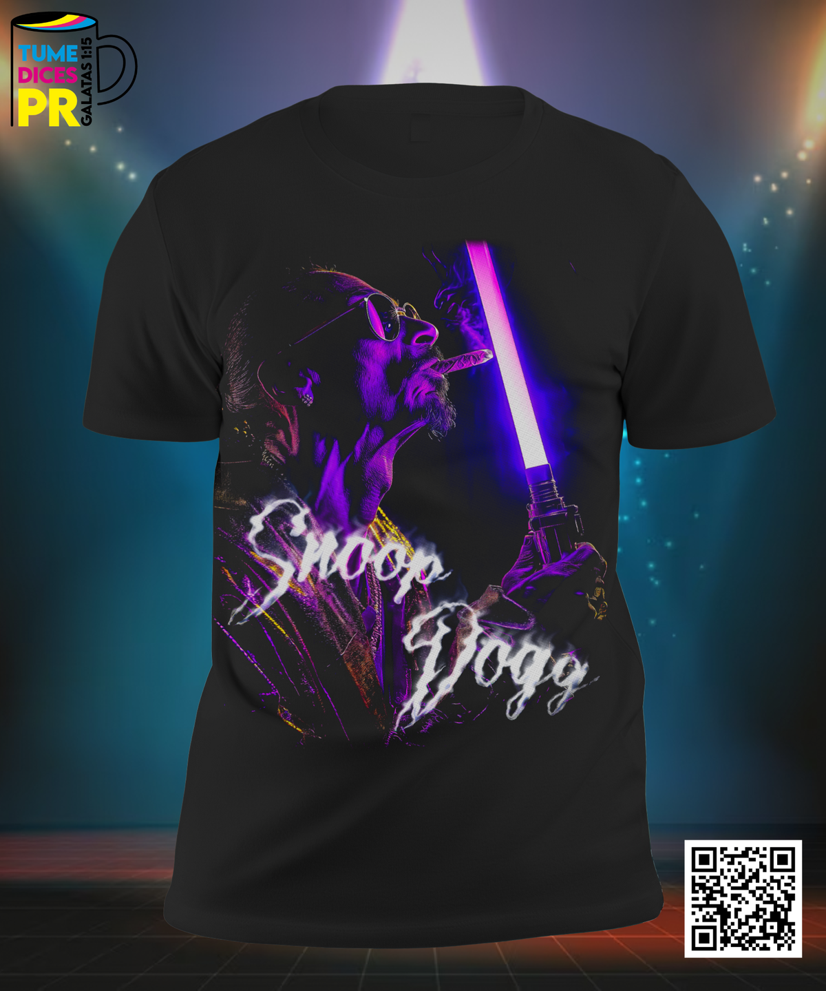 Camiseta SNOOP DOGG | Algodón y poliéster | Tallas S–XL