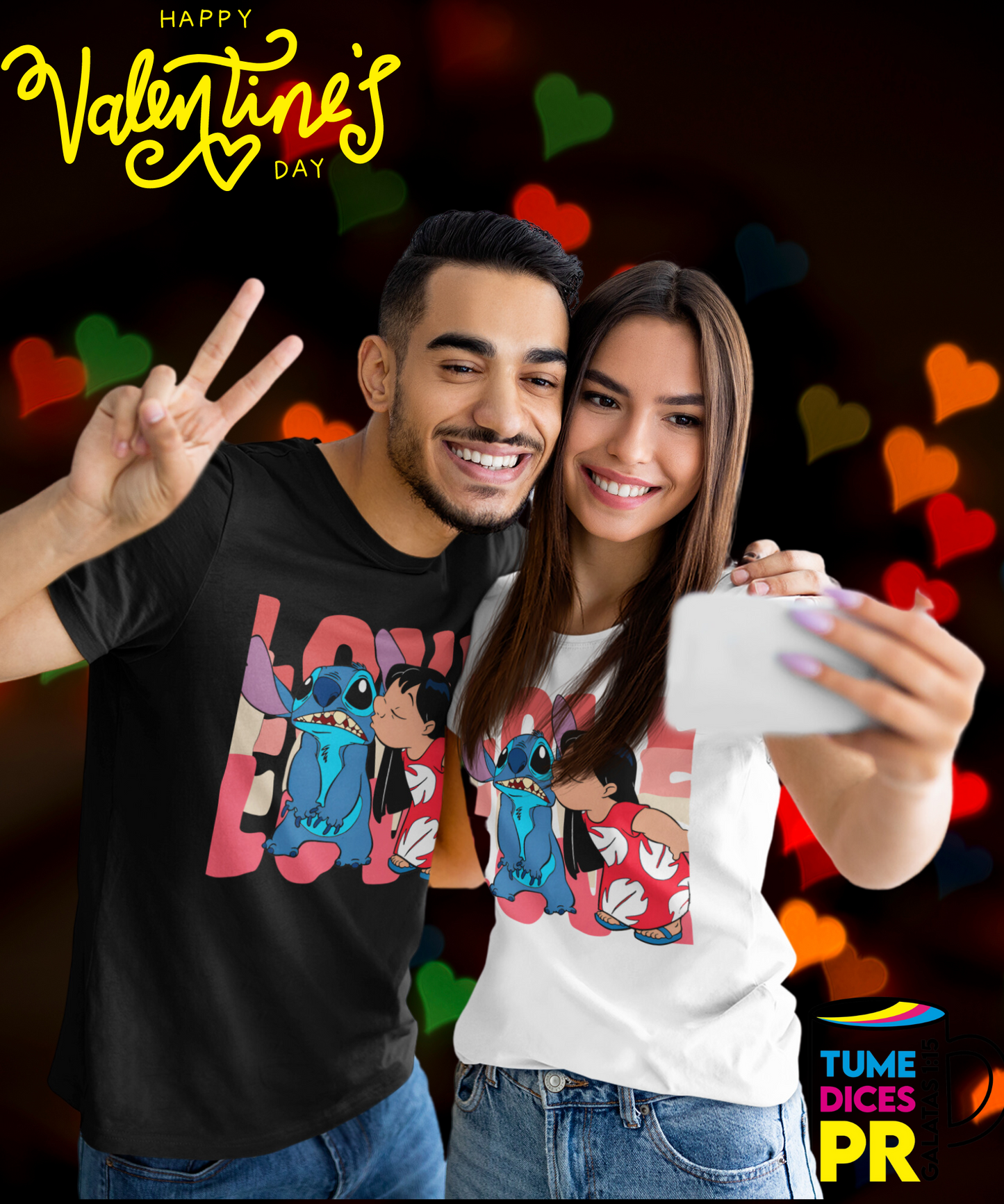 Camiseta AMOR Y AMISTAD