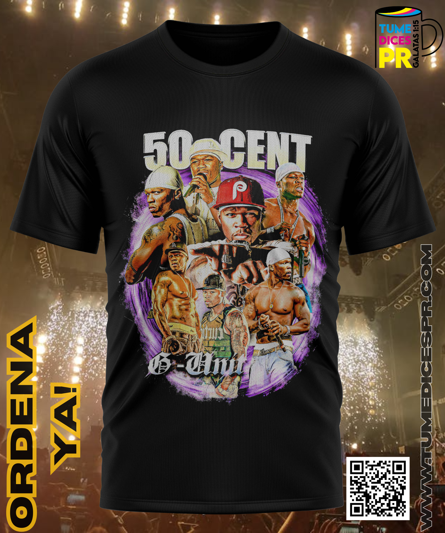 50 CENT Camiseta