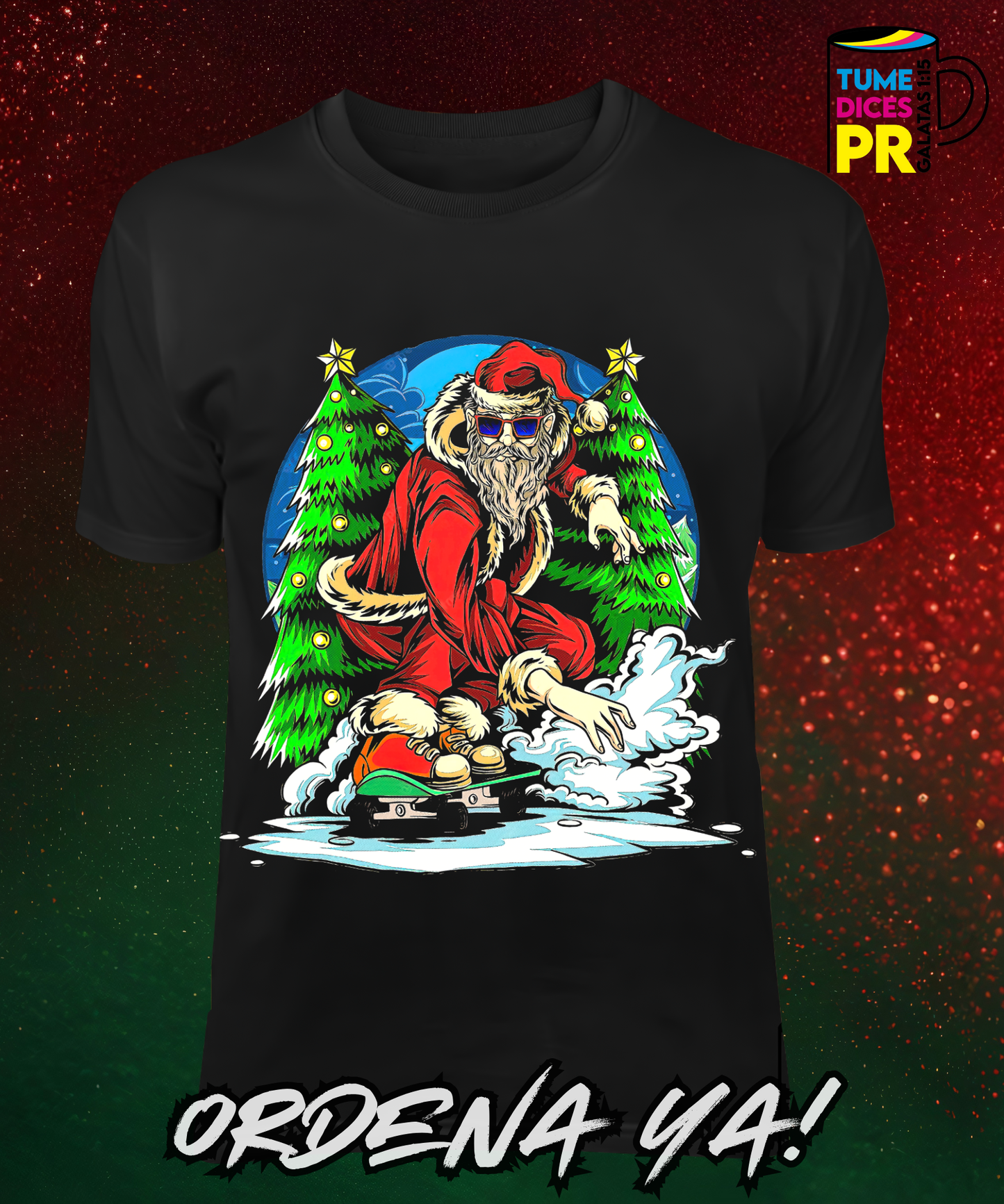 Camiseta SANTA NAVIDAD