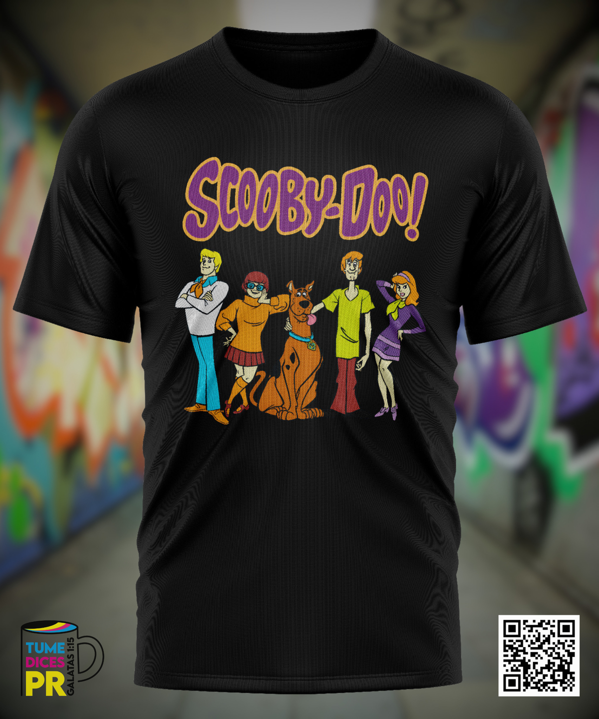 Camiseta SCOOBY DOO | Algodón y poliéster | Tallas S–XL