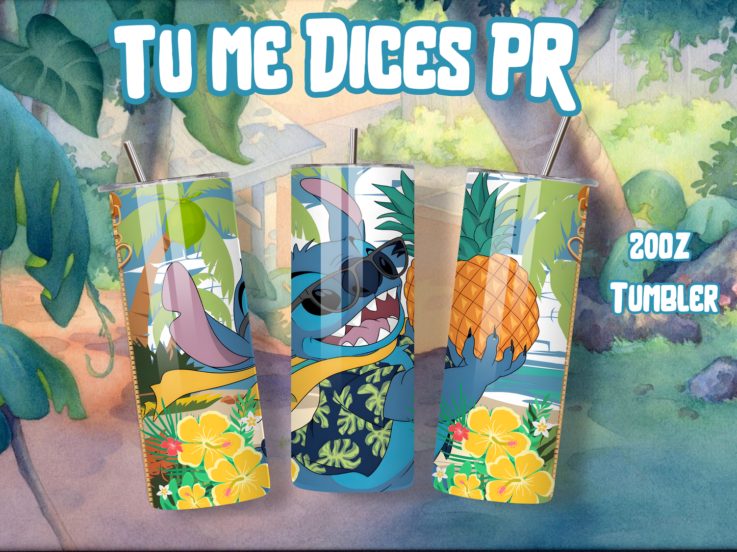 LILO & STITCH Skinny Tumbler