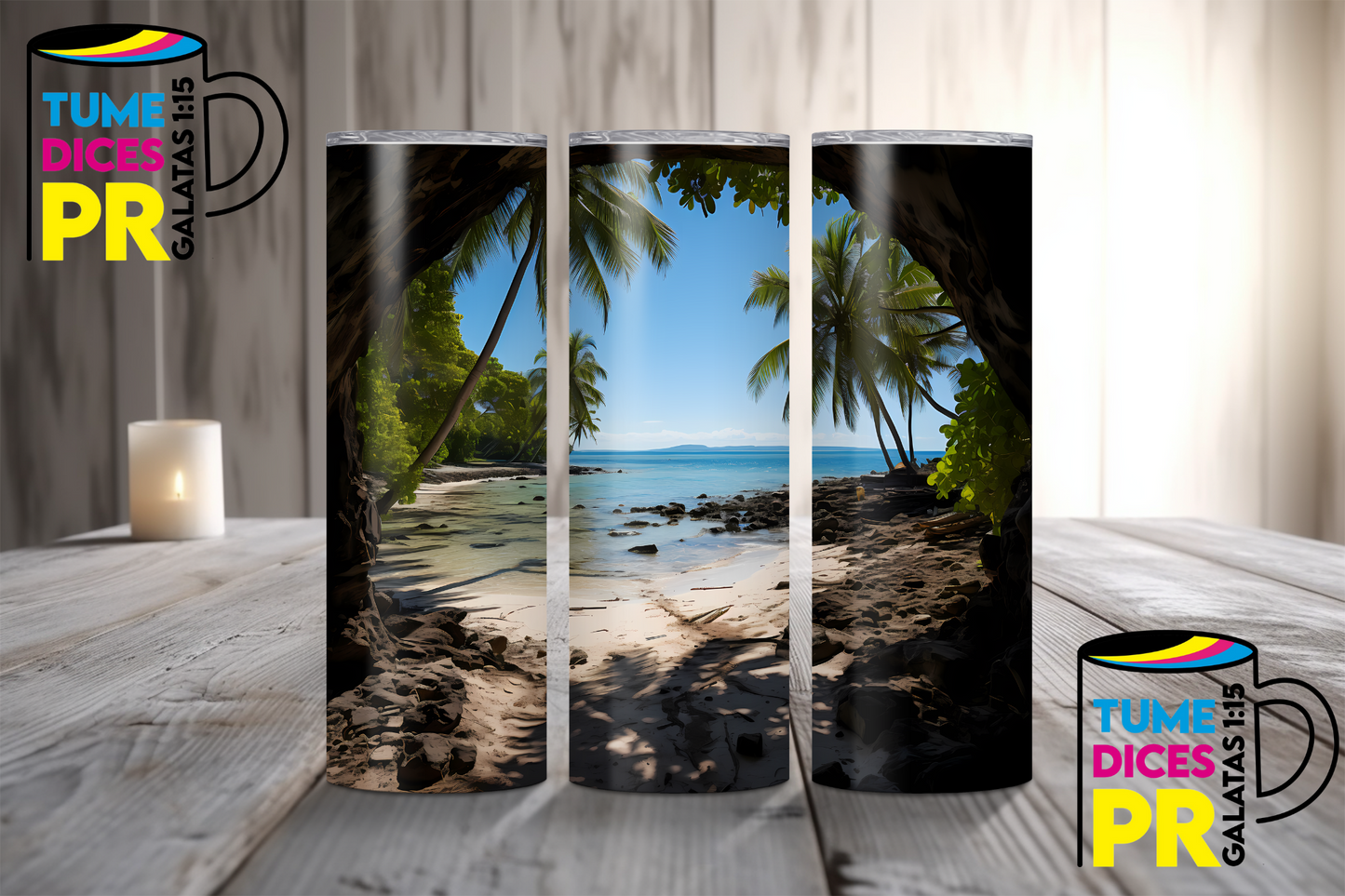 PAISAJES Skinny Tumbler