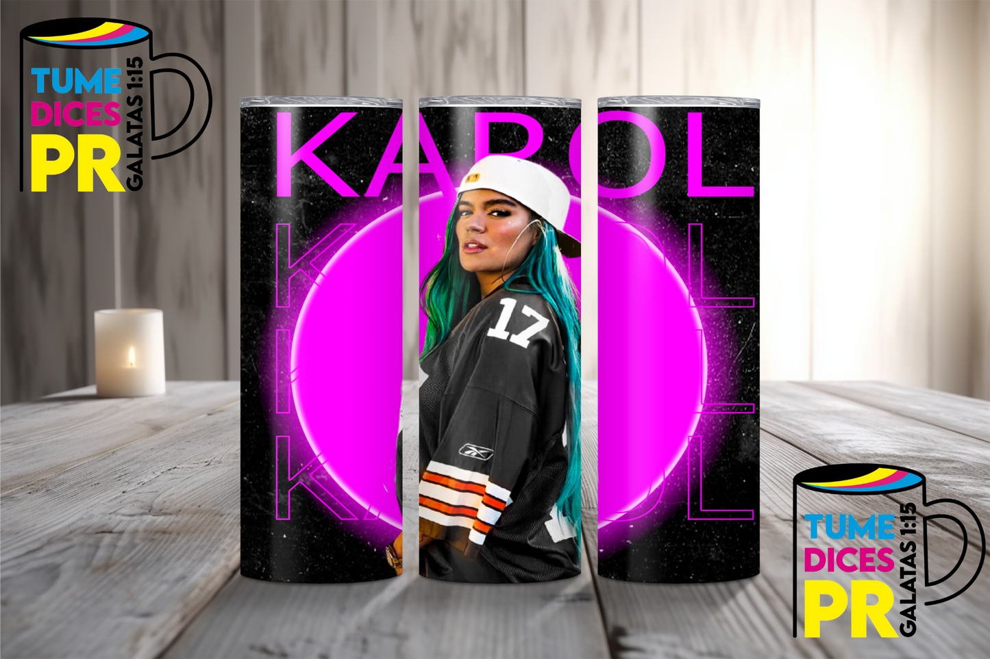 KAROL G Skinny Tumbler