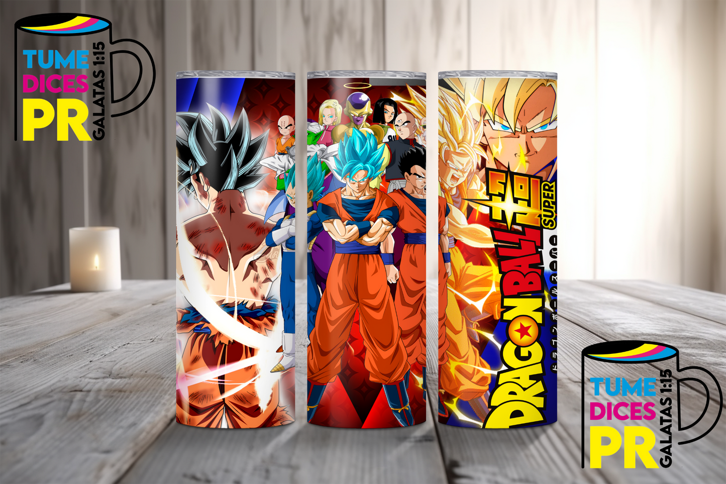 ANIME Skinny Tumbler