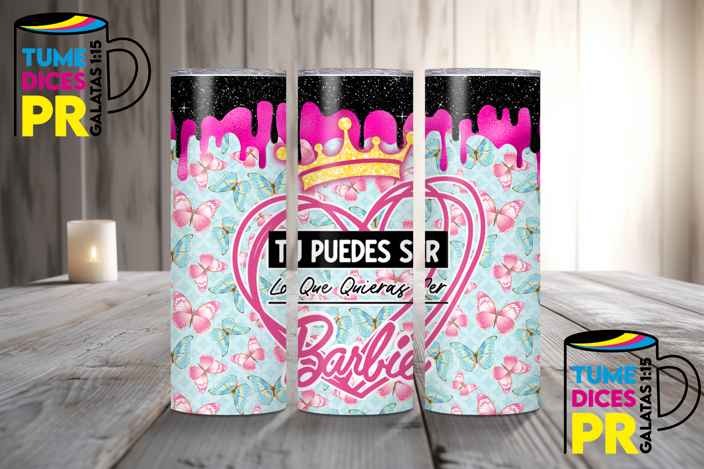 BARBIE Skinny Tumbler