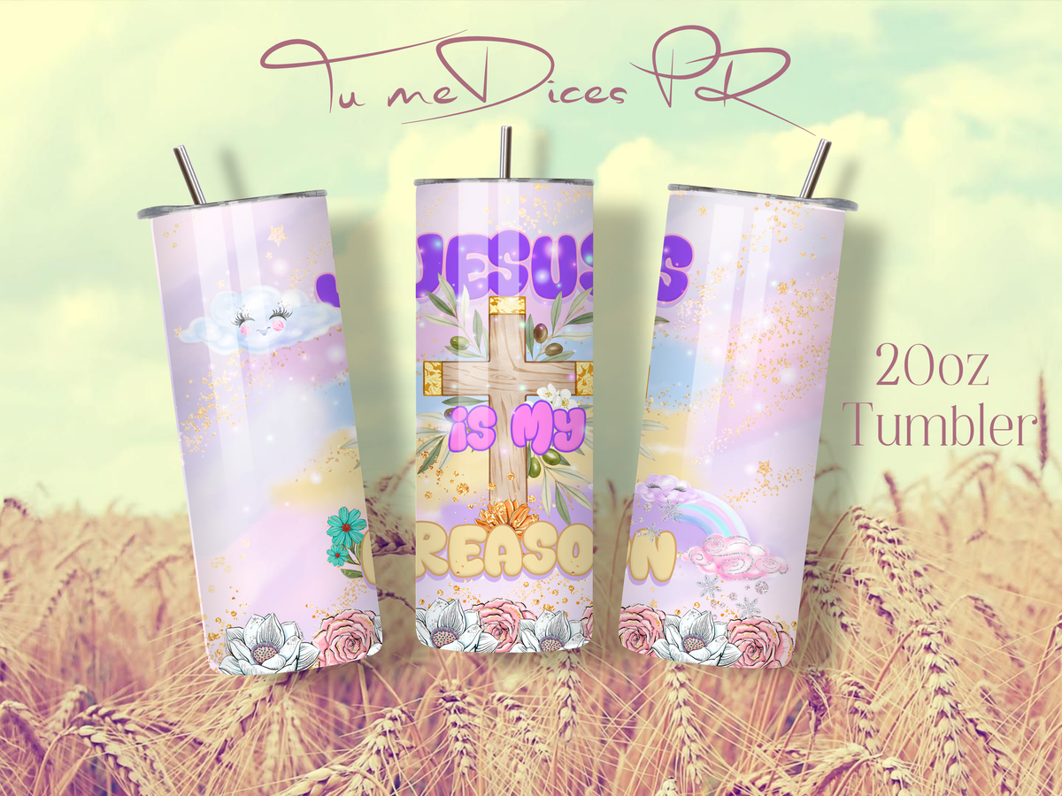 Tumbler Cristianos Skinny 20 oz | Personalizable | Mantiene frío y calor