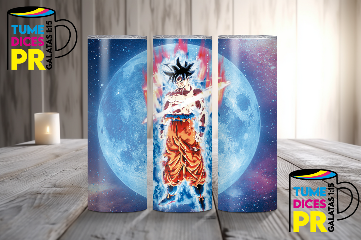 ANIME Skinny Tumbler