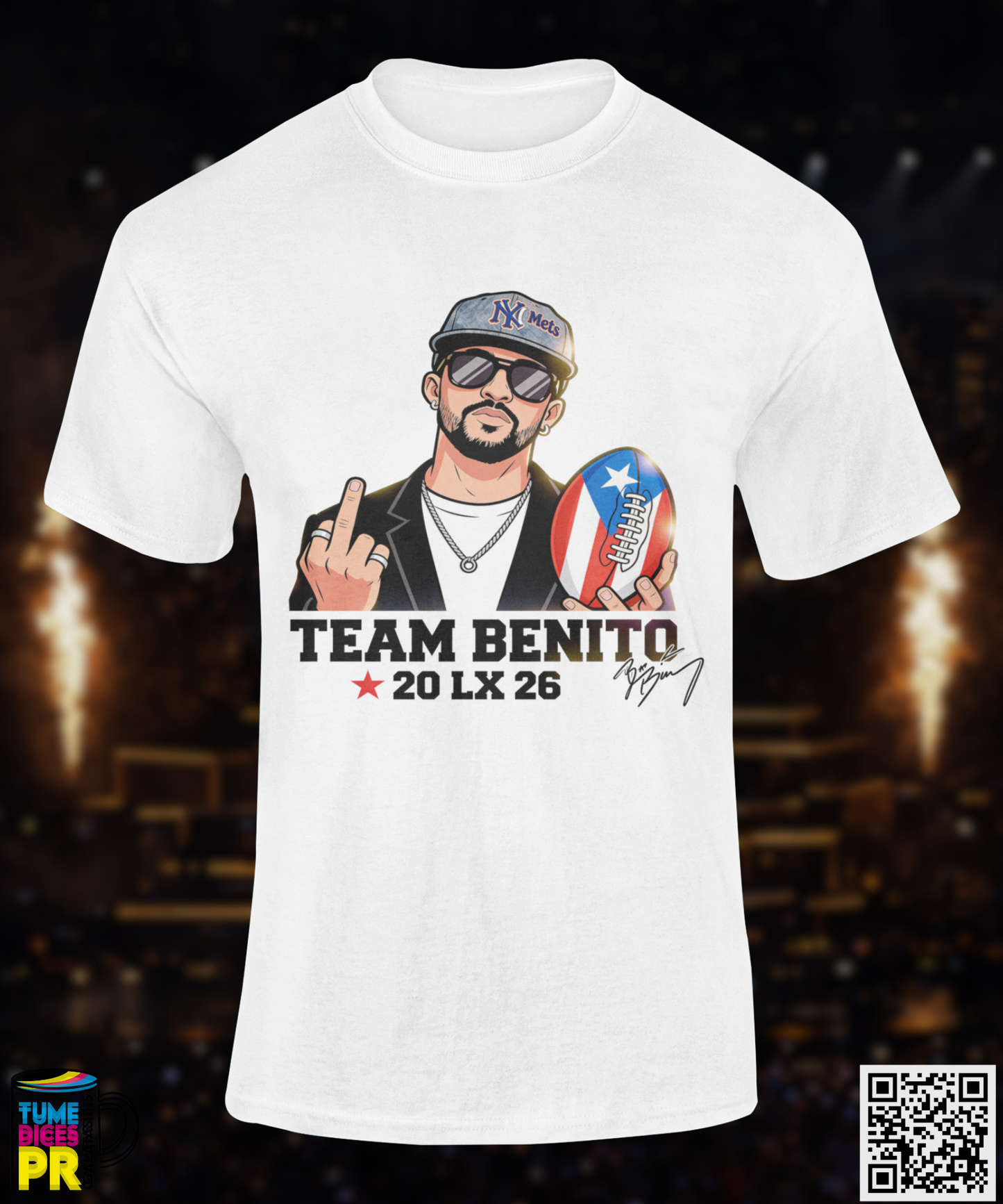 HALFTIME SHOW BAD BUNNY Camisetas