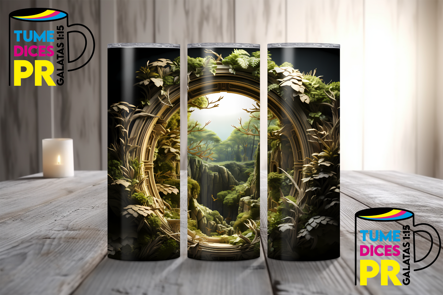 PAISAJES Skinny Tumbler