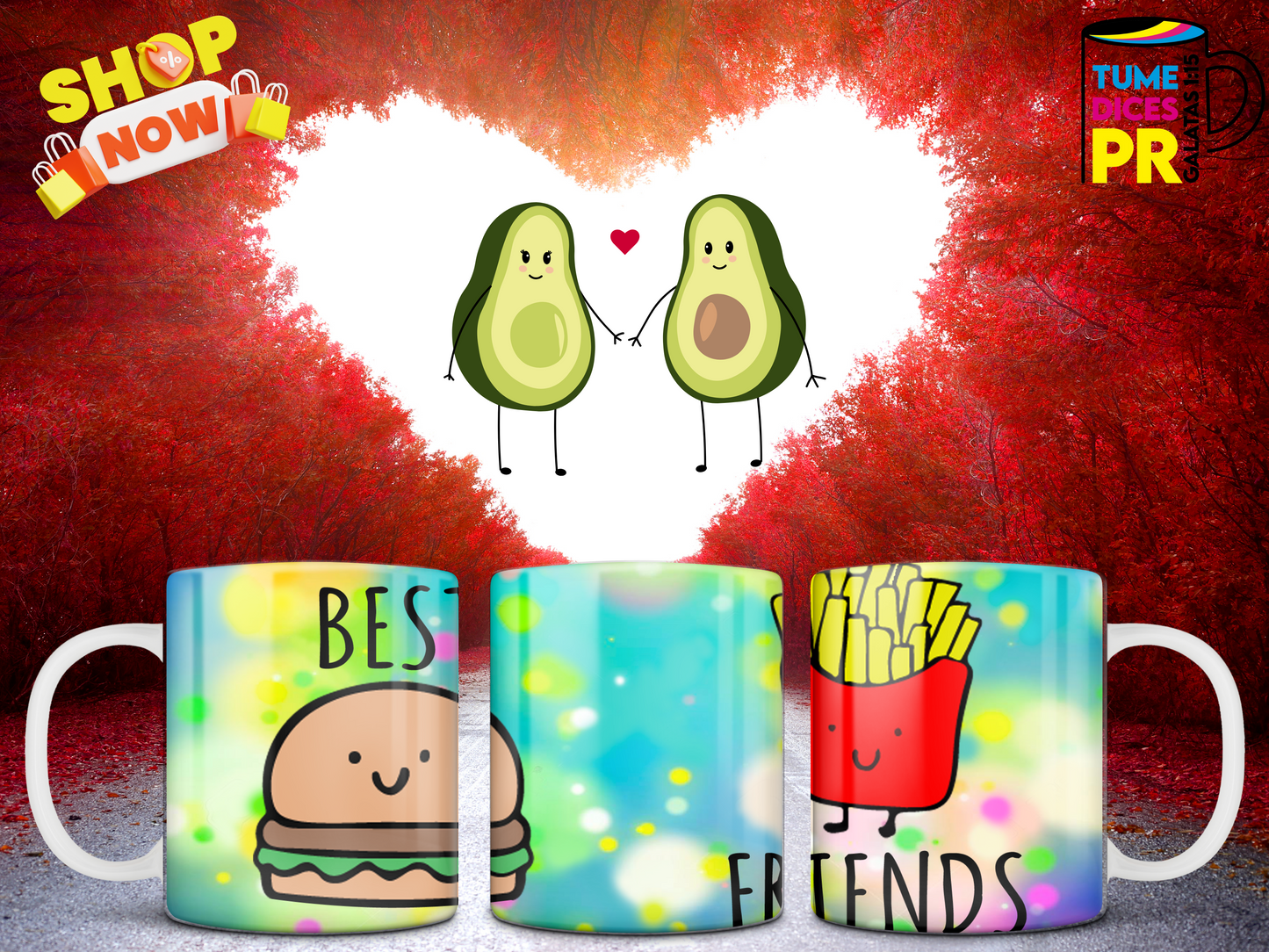 Taza AMOR Y AMISTAD 4