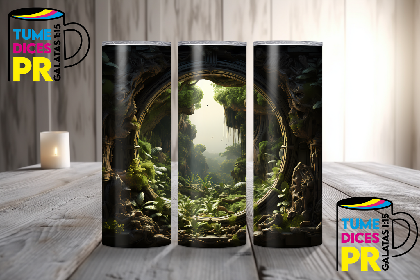 PAISAJES Skinny Tumbler