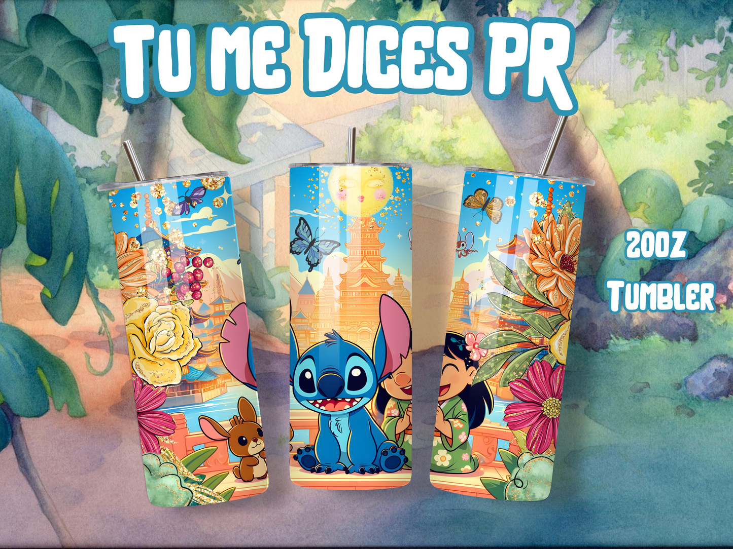 LILO & STITCH Skinny Tumbler