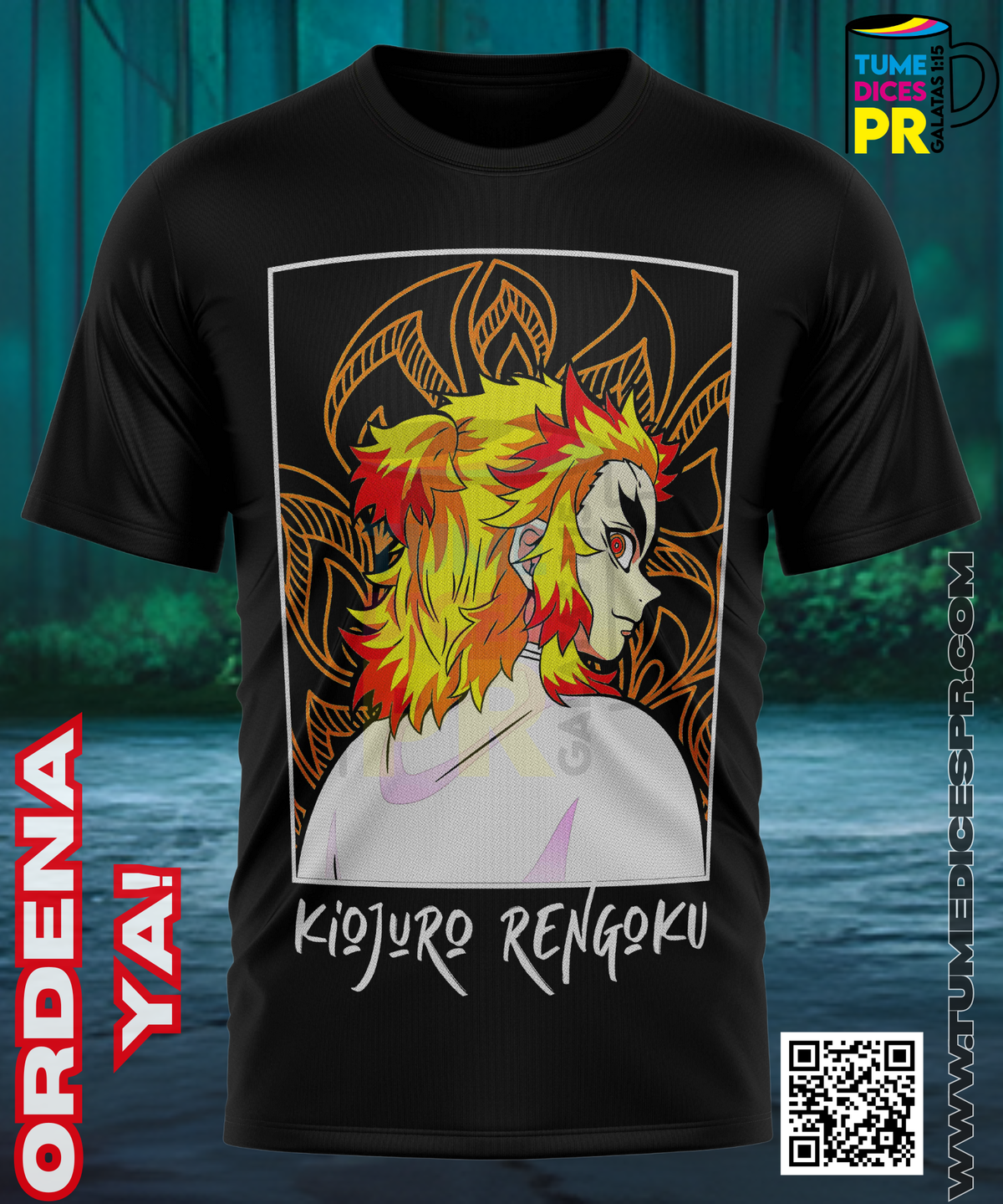 Camiseta DEMON SLAYER 2 | Algodón y poliéster | Tallas S–XL