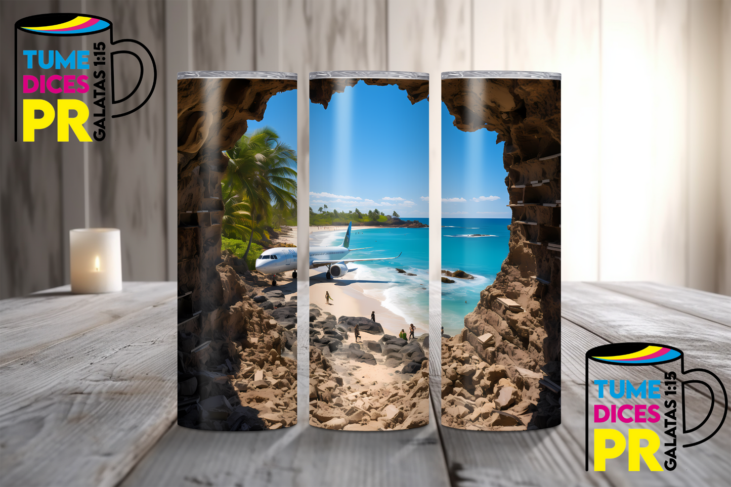 PAISAJES Skinny Tumbler