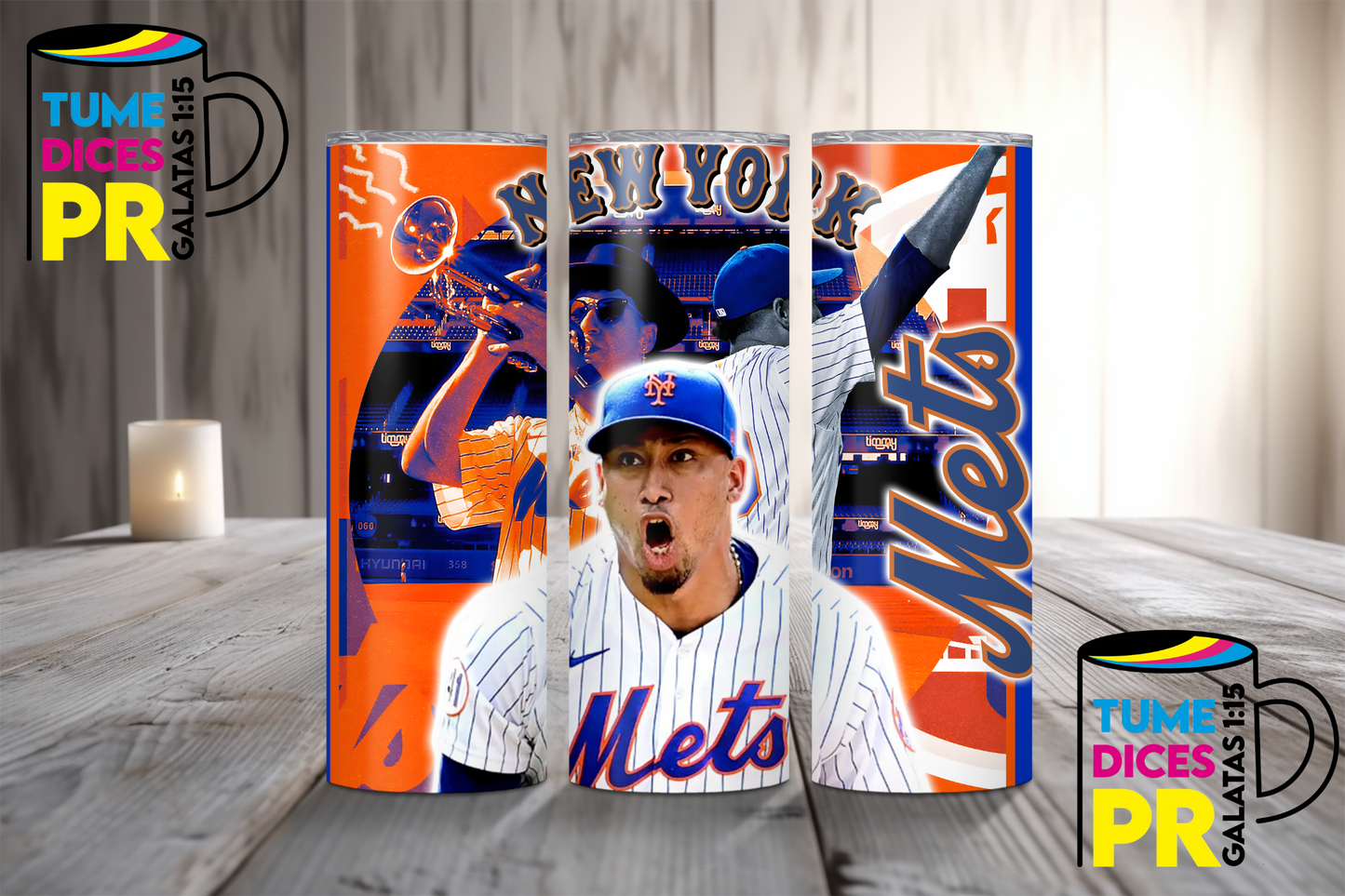 BASEBALL Skinny Tumbler
