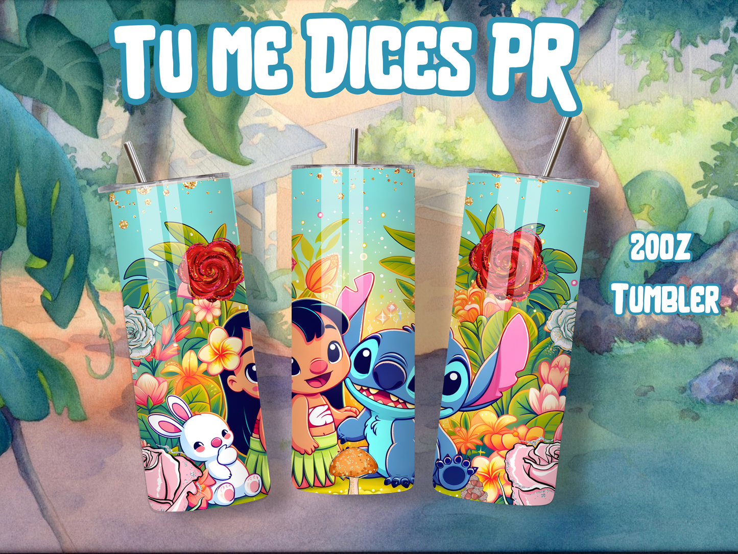 LILO & STITCH Skinny Tumbler