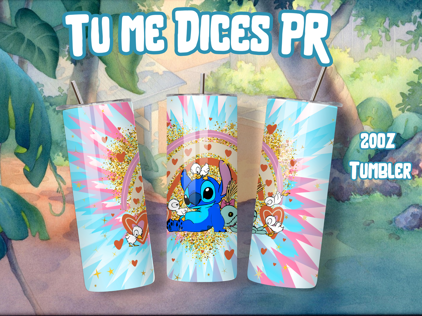 LILO & STITCH Skinny Tumbler
