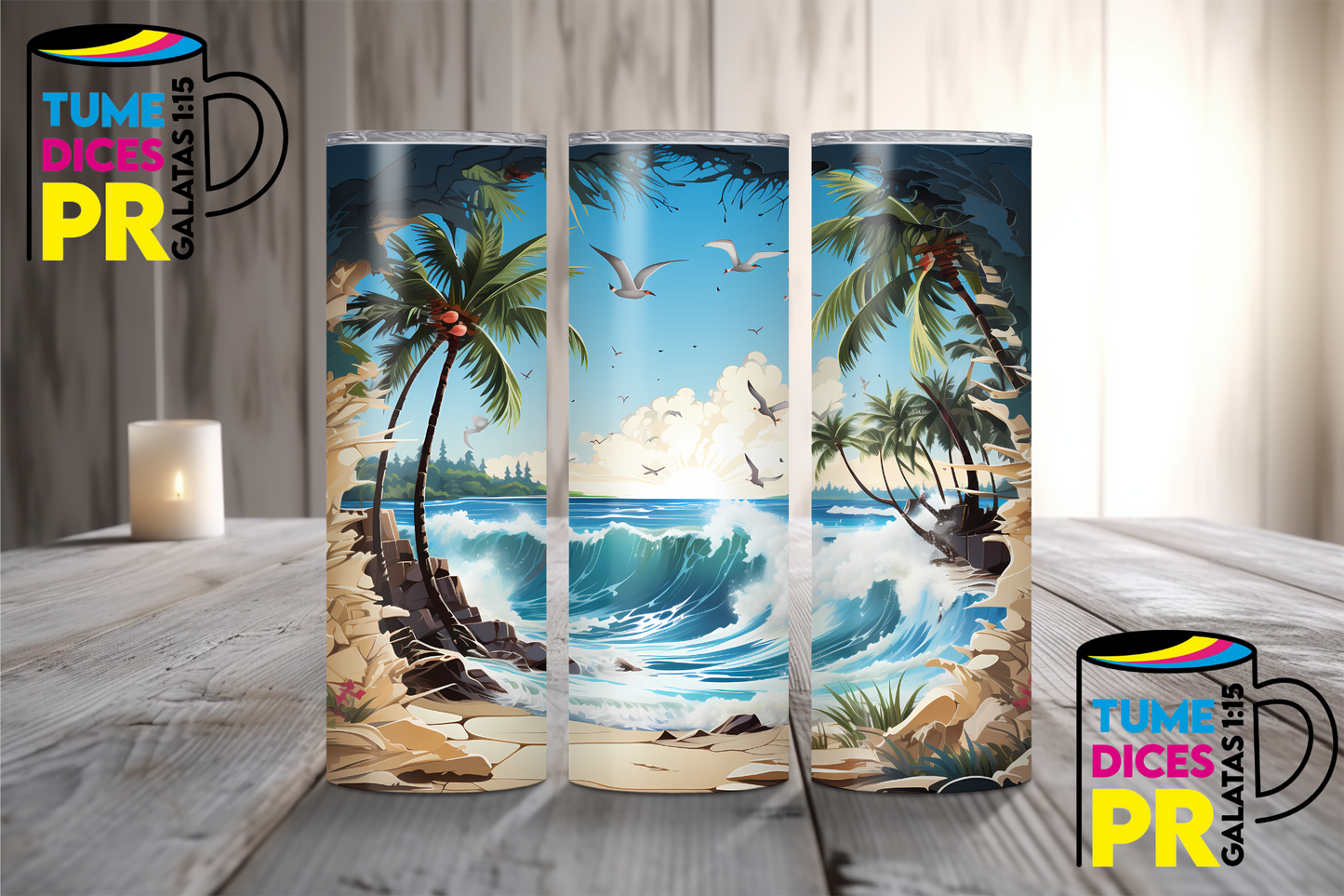 PAISAJES Skinny Tumbler