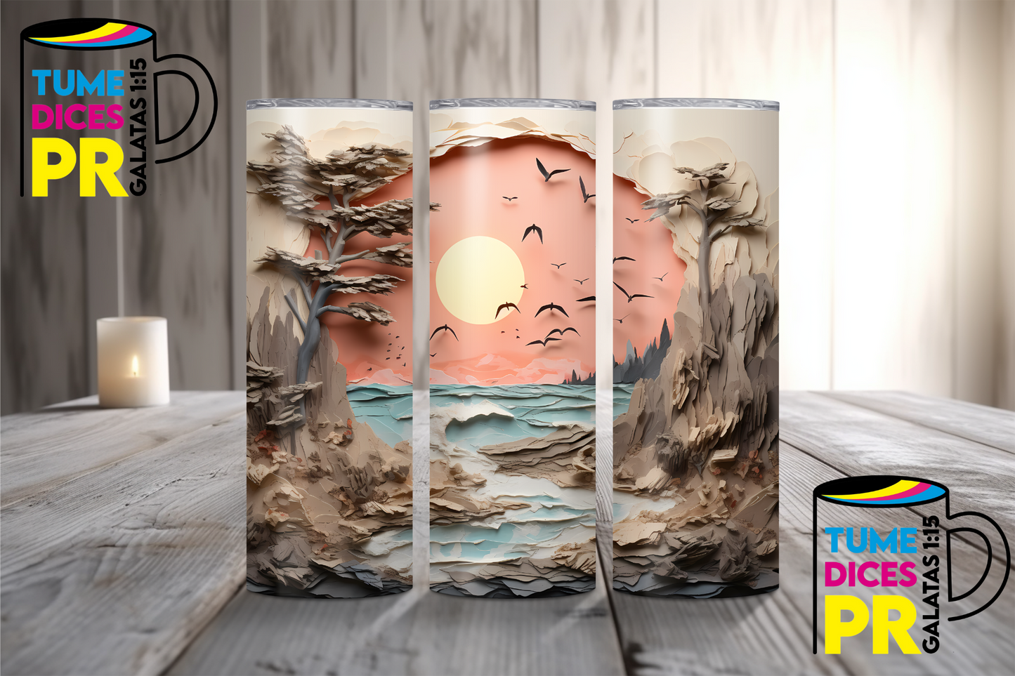 PAISAJES Skinny Tumbler