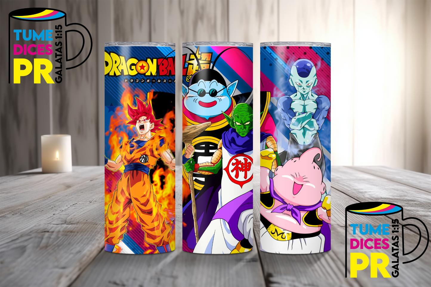 ANIME Skinny Tumbler