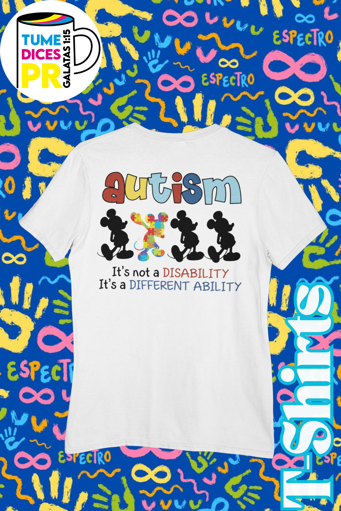 AUTISMO Camisetas