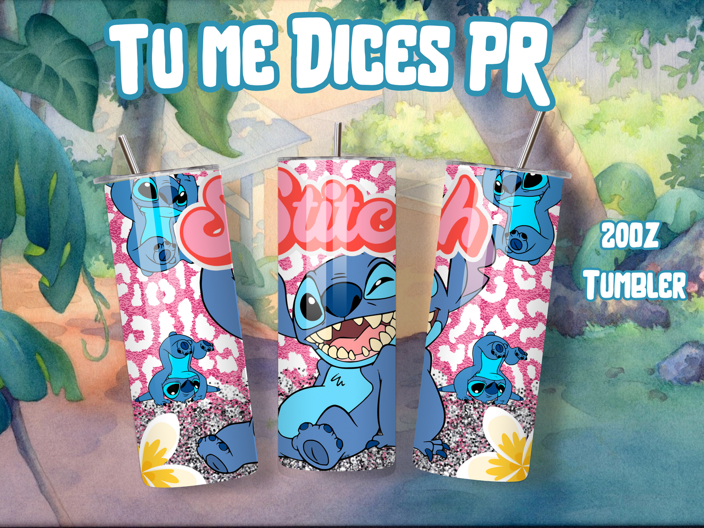 LILO & STITCH Skinny Tumbler
