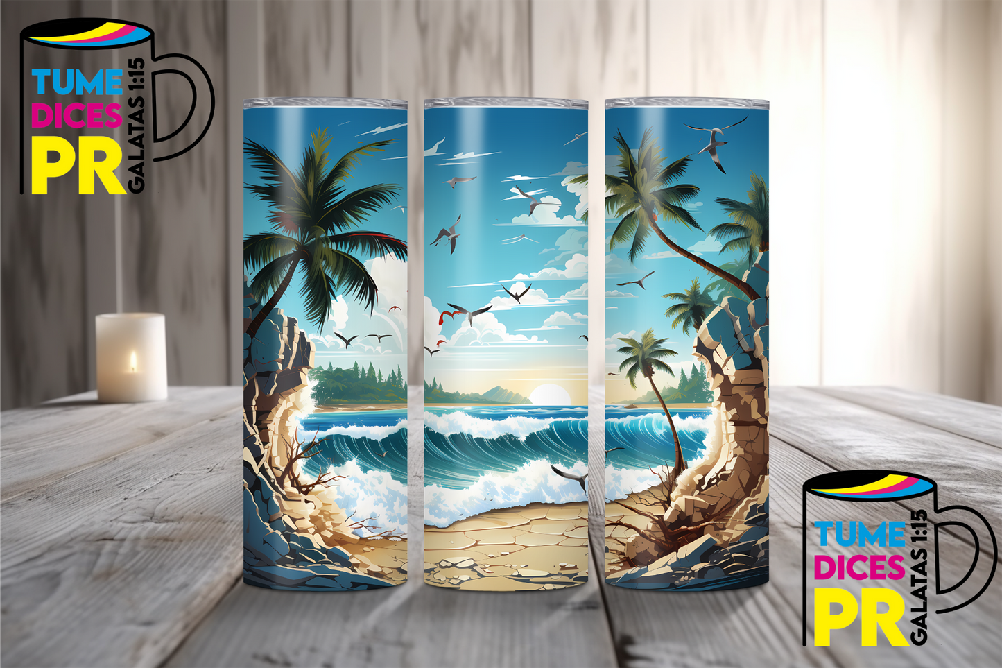 PAISAJES Skinny Tumbler