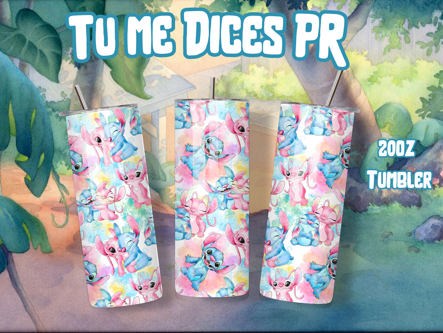 LILO & STITCH Skinny Tumbler