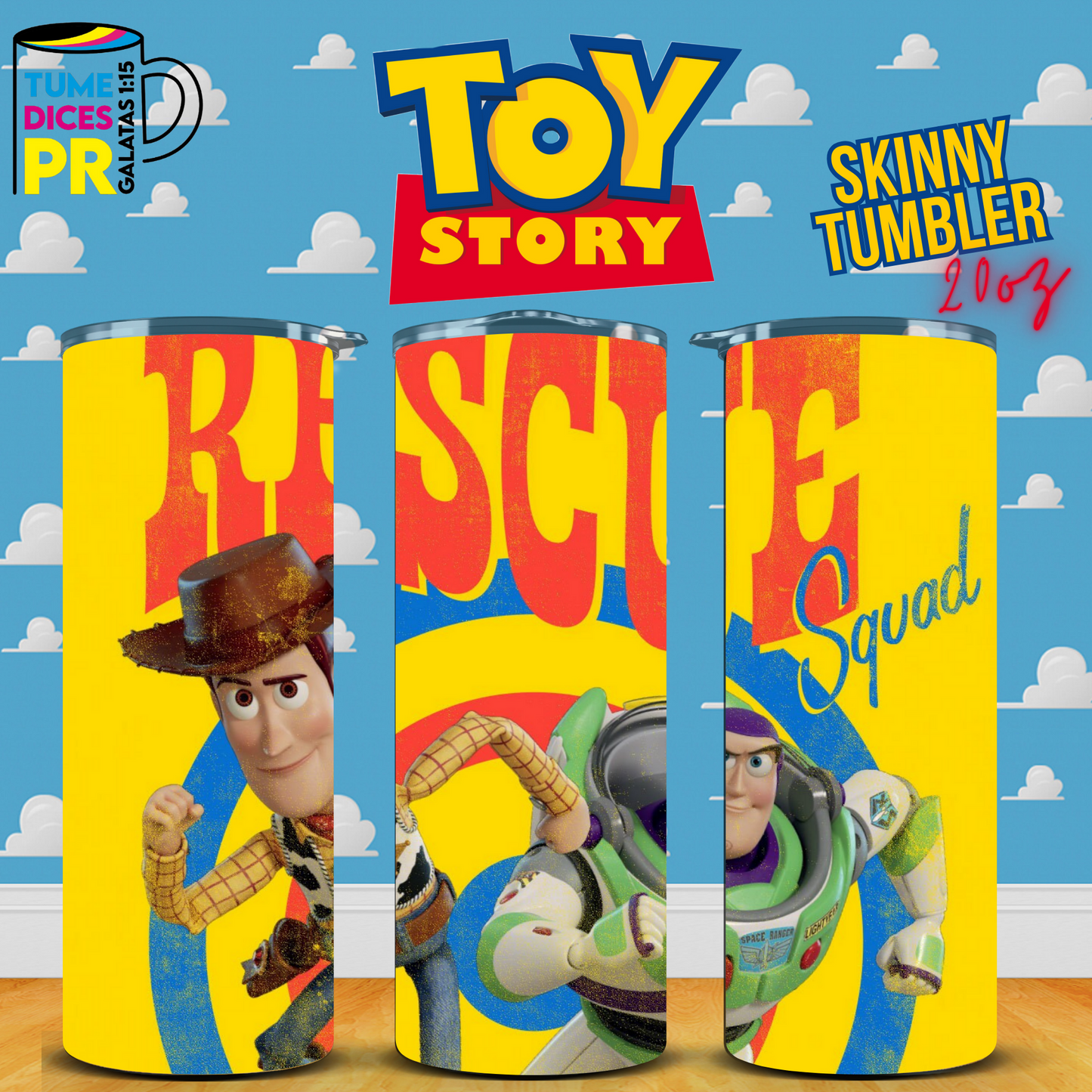 TOY STORY 2 Skinny Tumbler