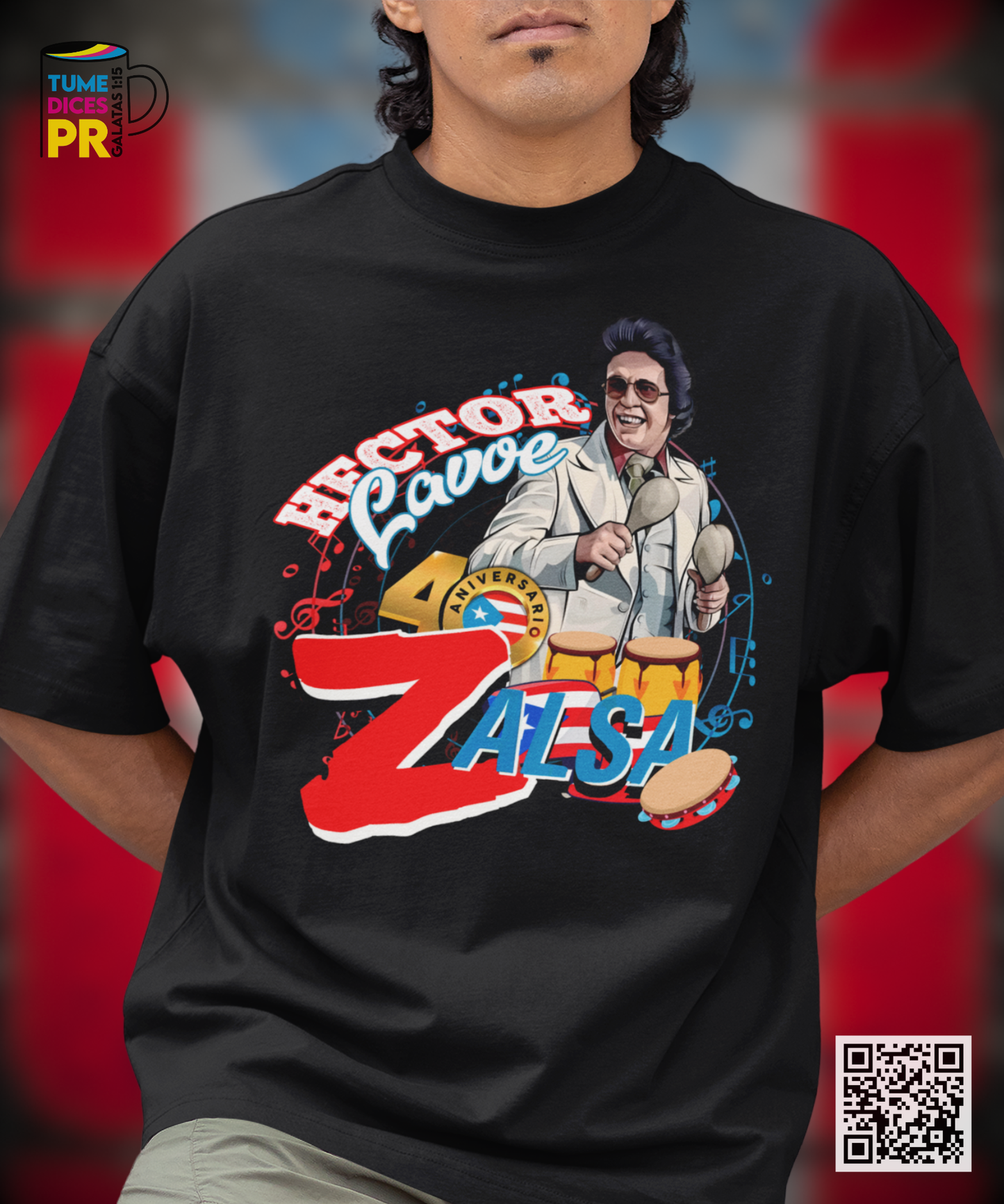 HECTOR LAVOE Camisetas