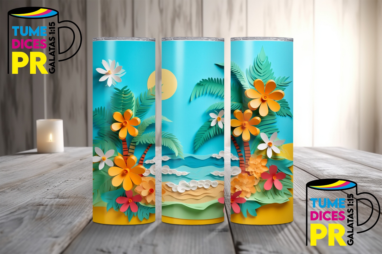 PAISAJES Skinny Tumbler