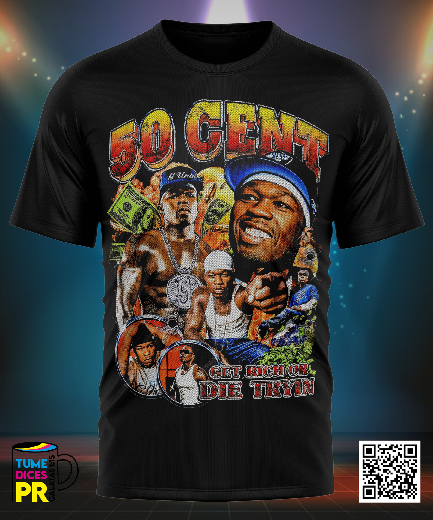 50 CENT Camiseta