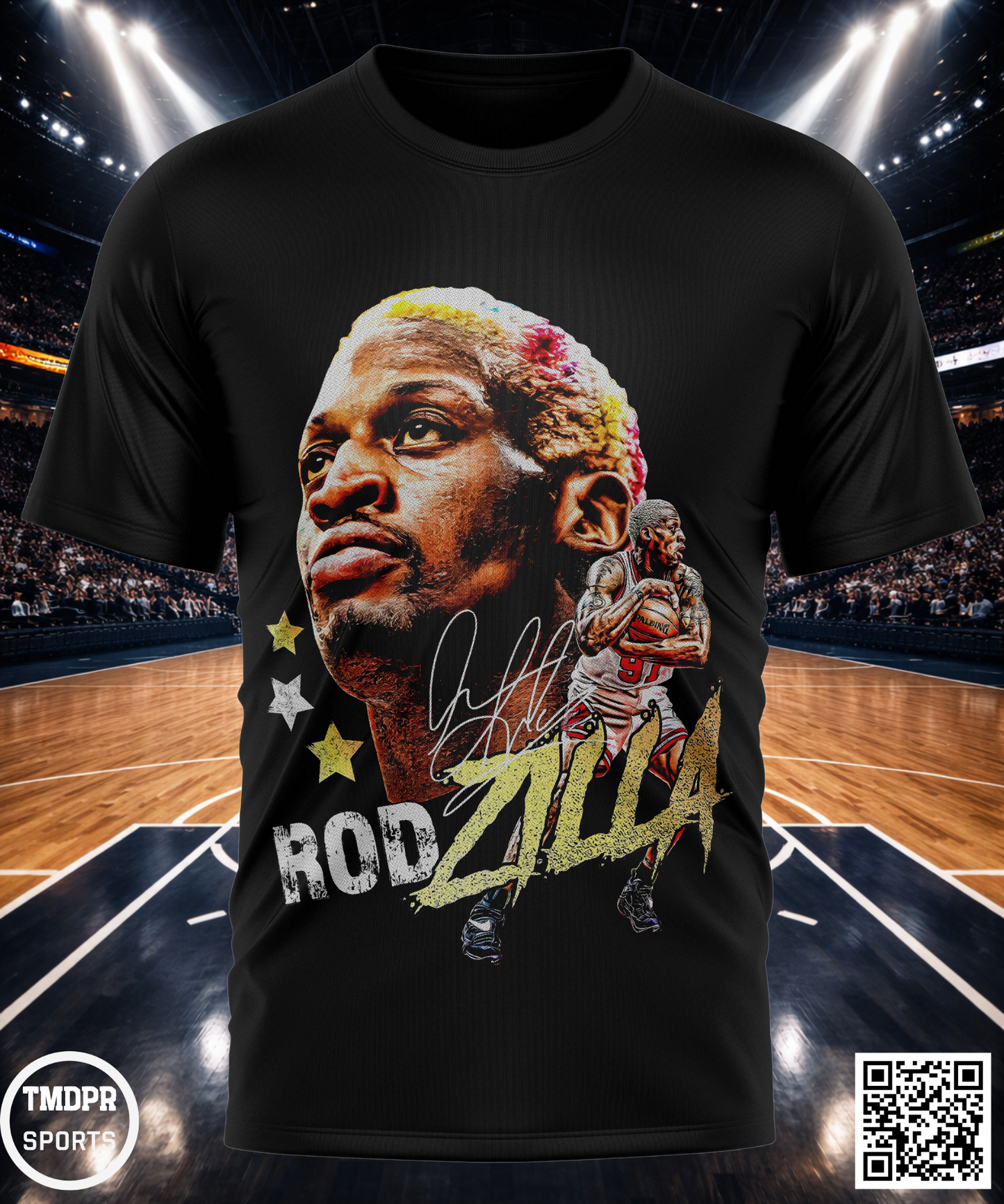 DENNIS RODMAN Camisetas