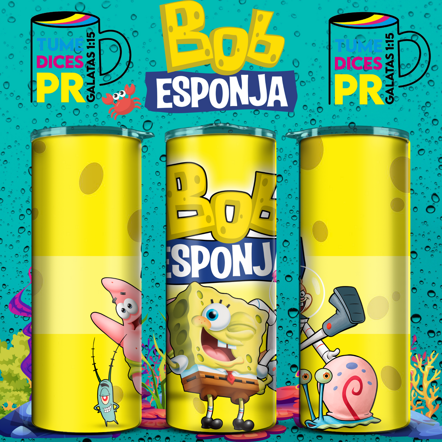 BOB ESPONJA Skinny Tumbler