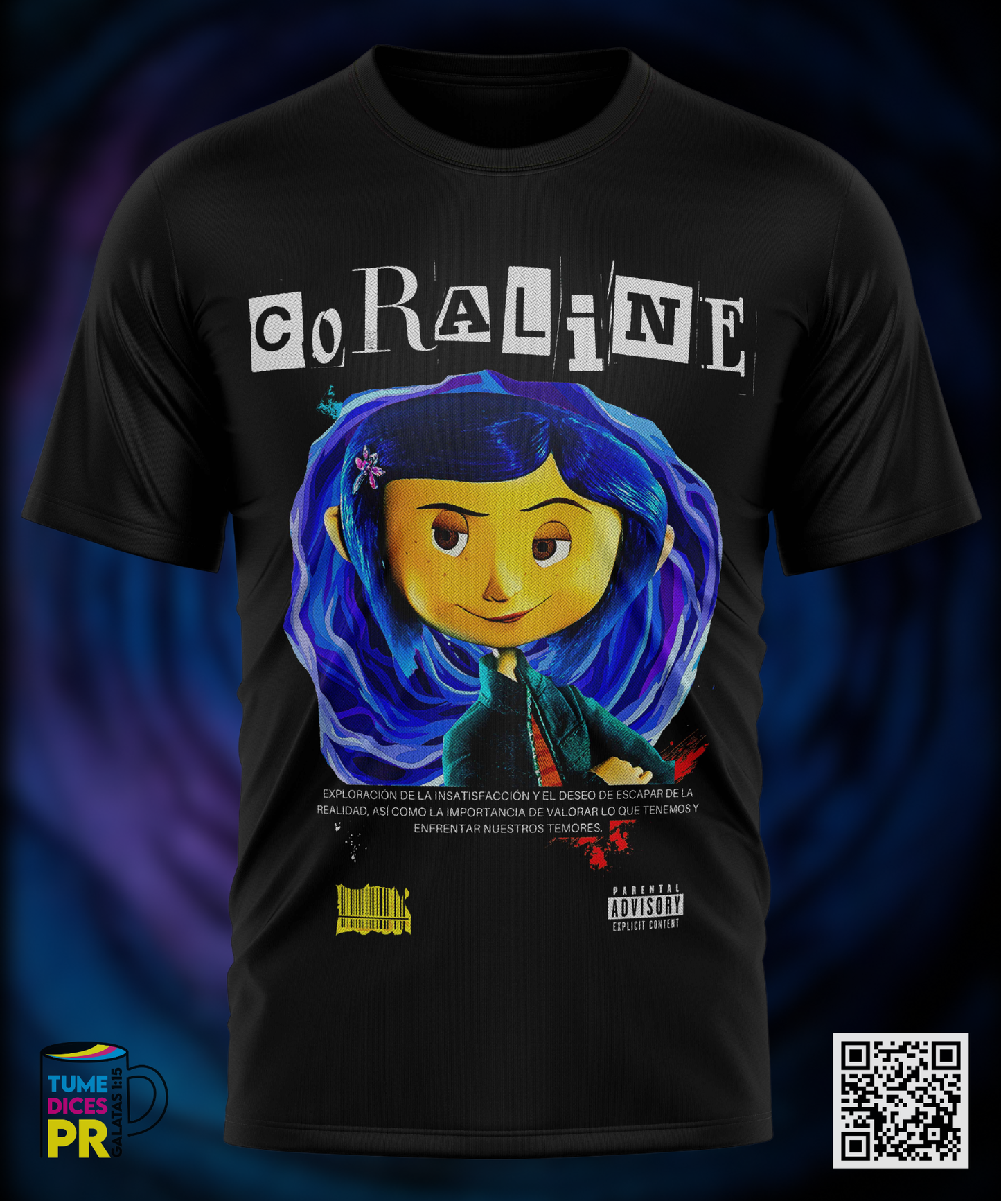 CORALINE Camisetas