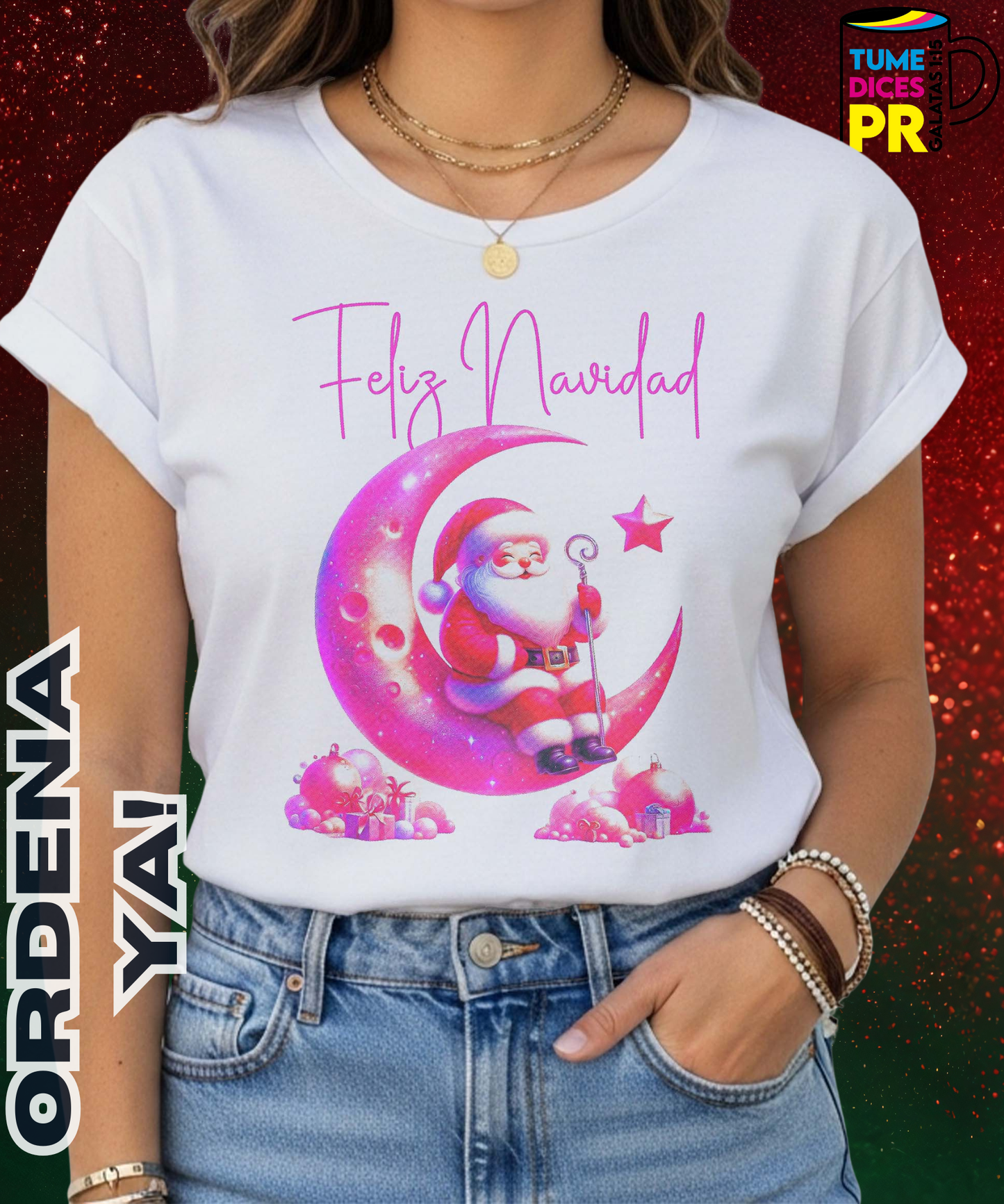 Camiseta SANTA NAVIDAD