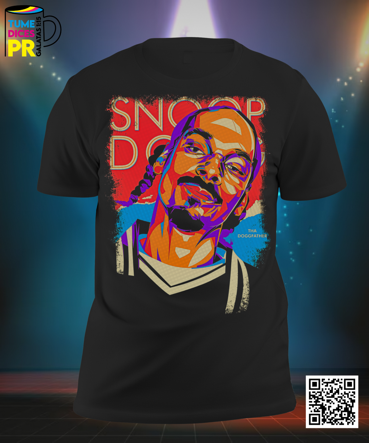 Camiseta SNOOP DOGG | Algodón y poliéster | Tallas S–XL