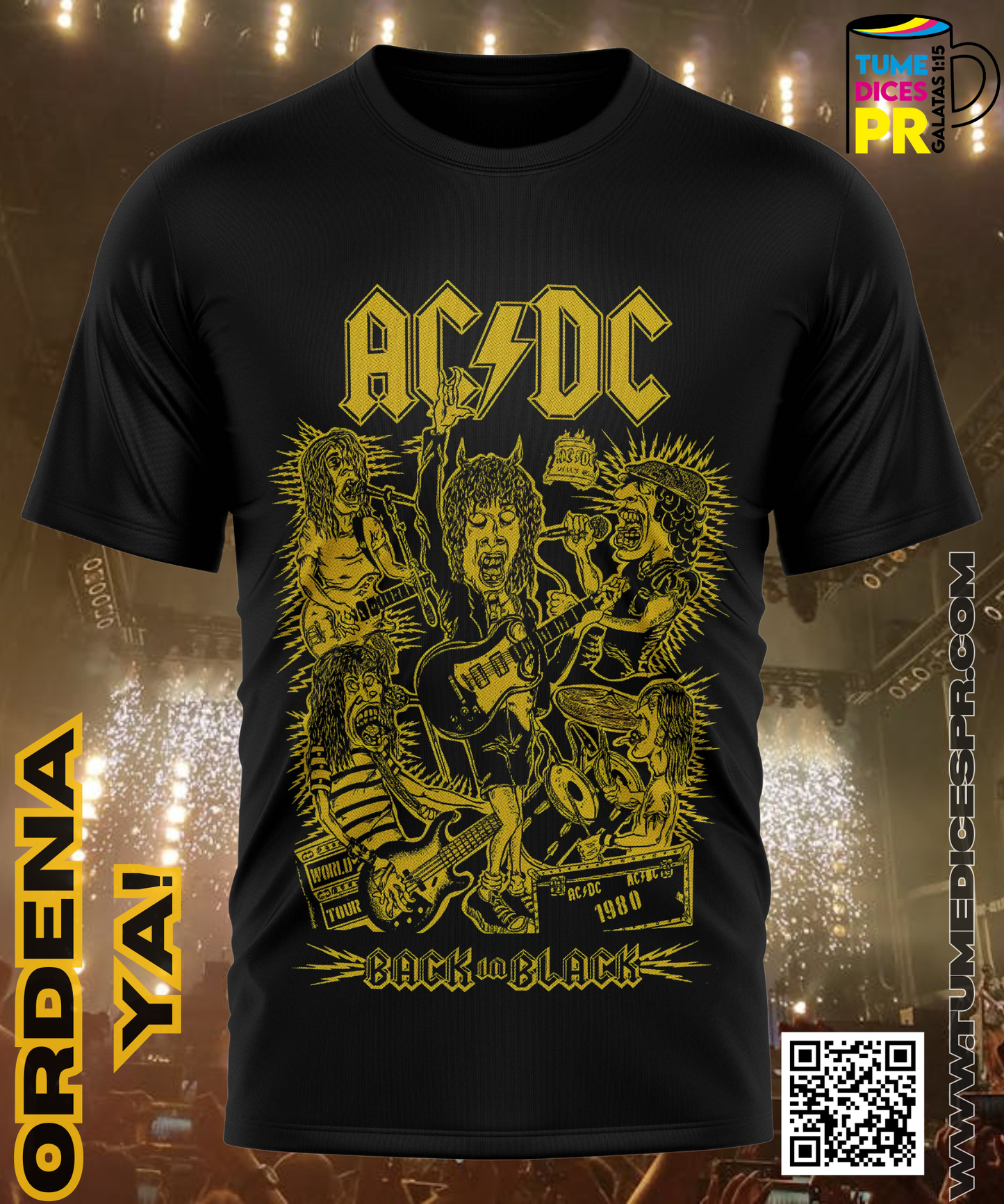 AC/DC Camisetas