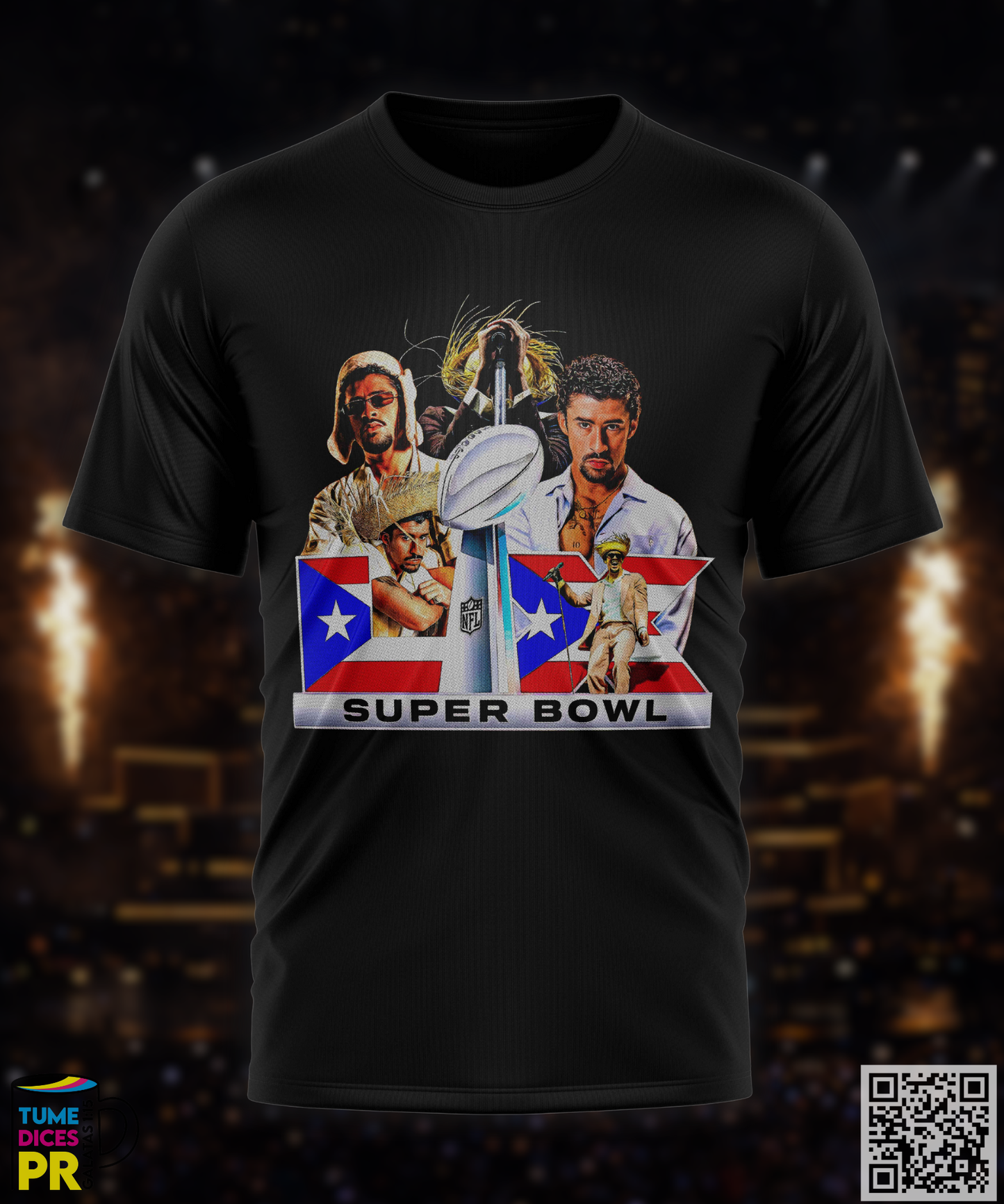 HALFTIME SHOW BAD BUNNY Camisetas