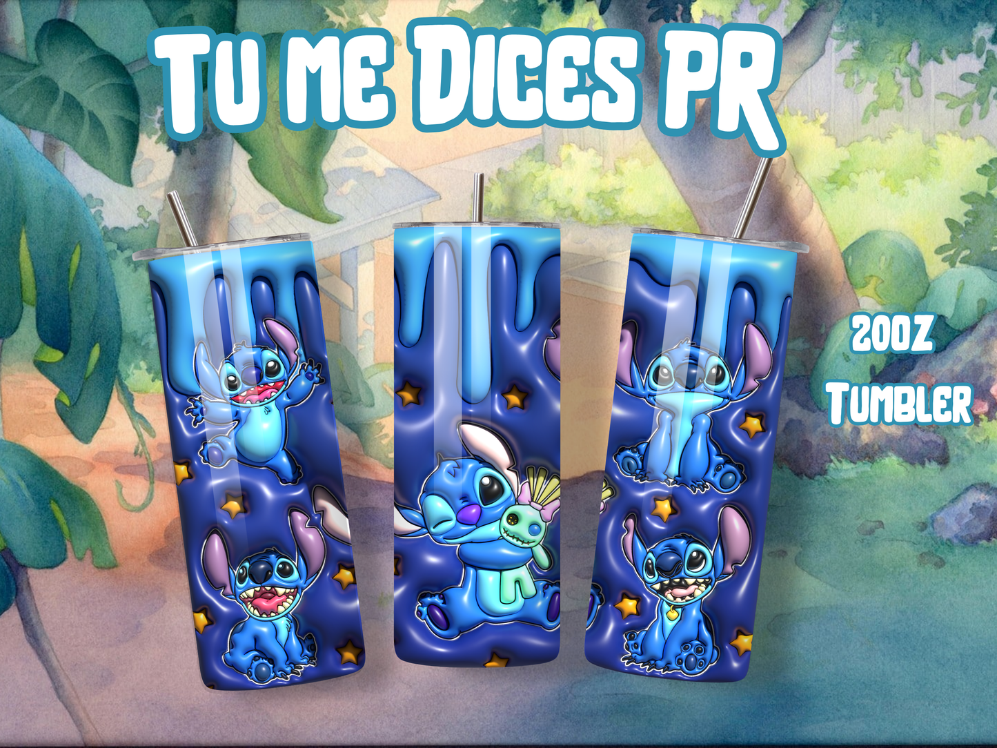 LILO & STITCH Skinny Tumbler