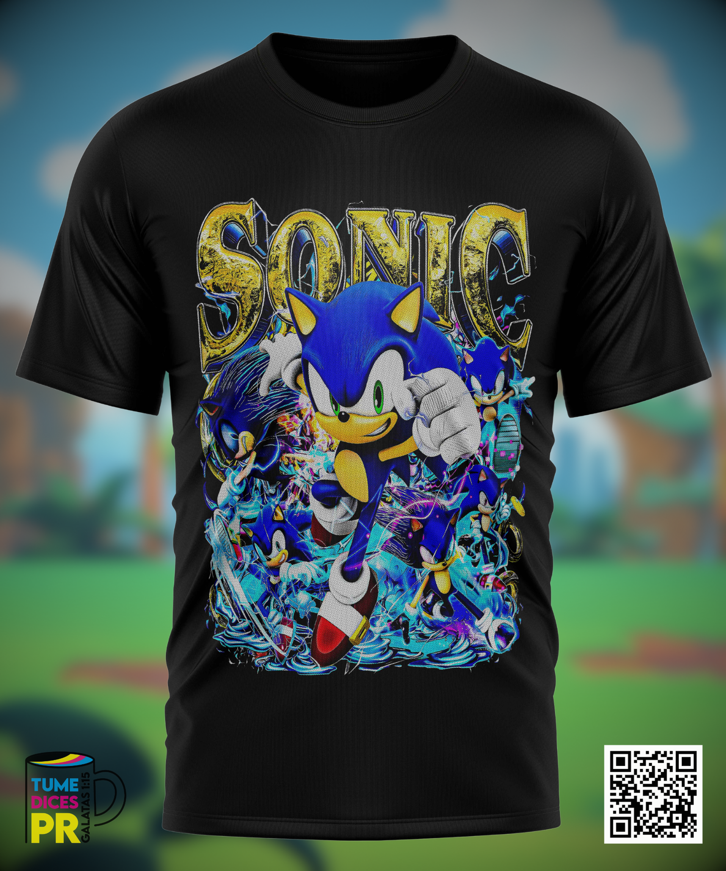 SONIC THE HEDGEHOG Camisetas