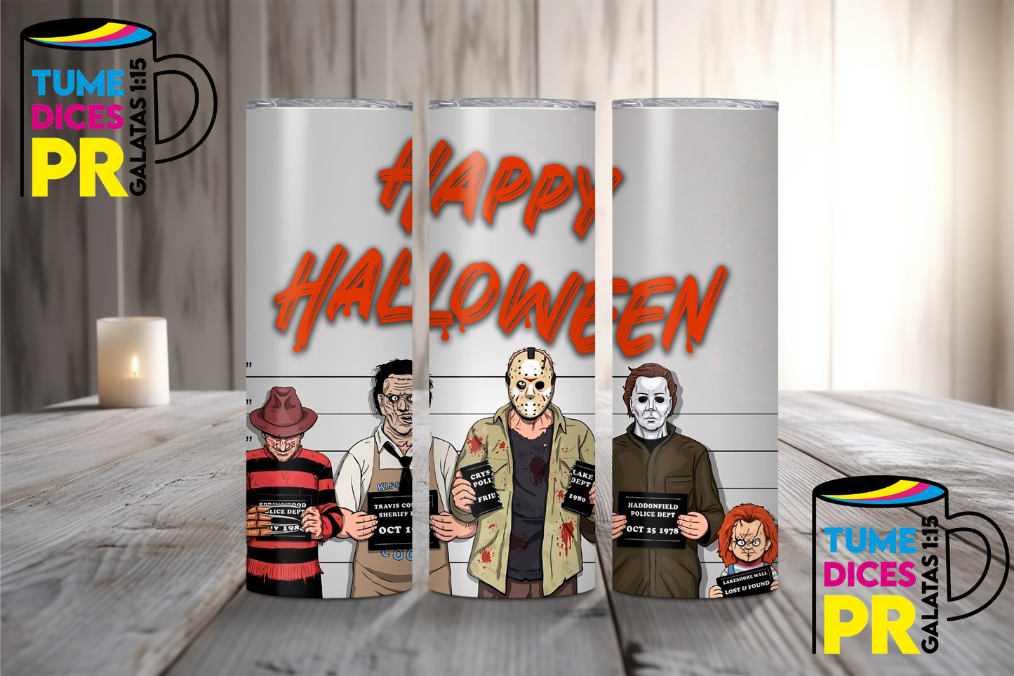 HALLOWEEN 1 Skinny Tumbler