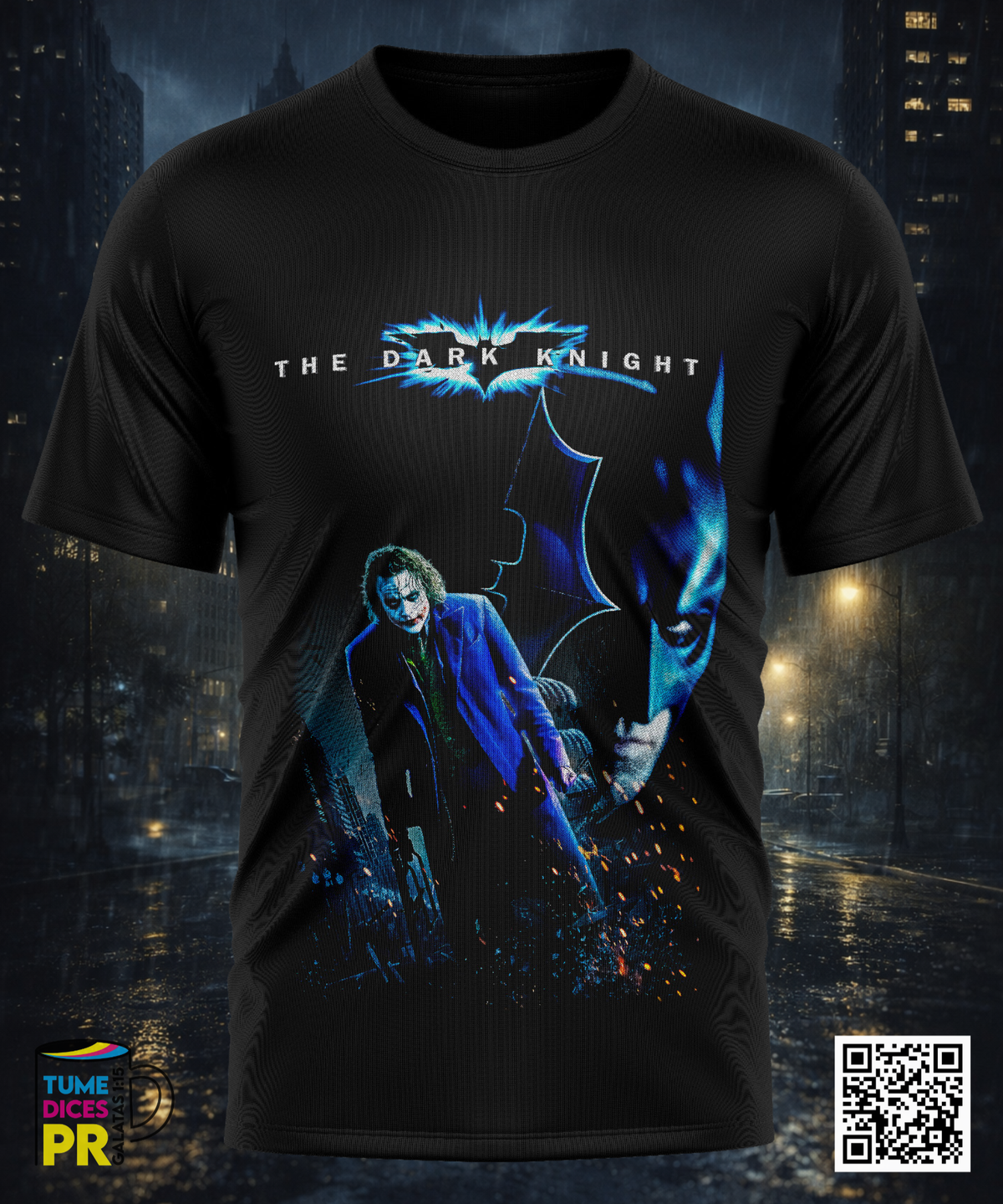 Camiseta BATMAN 2 | Algodón y poliéster | Tallas S–XL